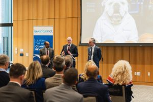UConn interim Provost Pamir Alpay speaks at Yale 
